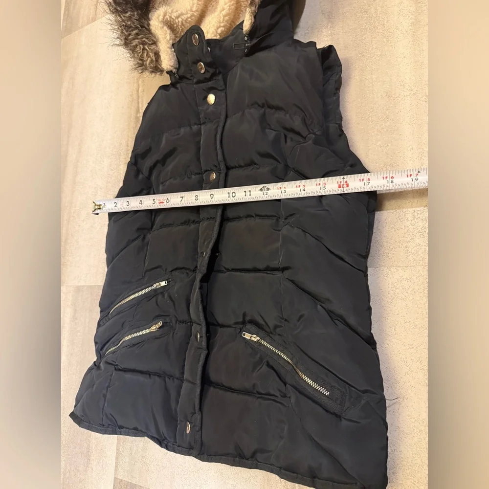 Ci Sono navy blue Puffer Vest